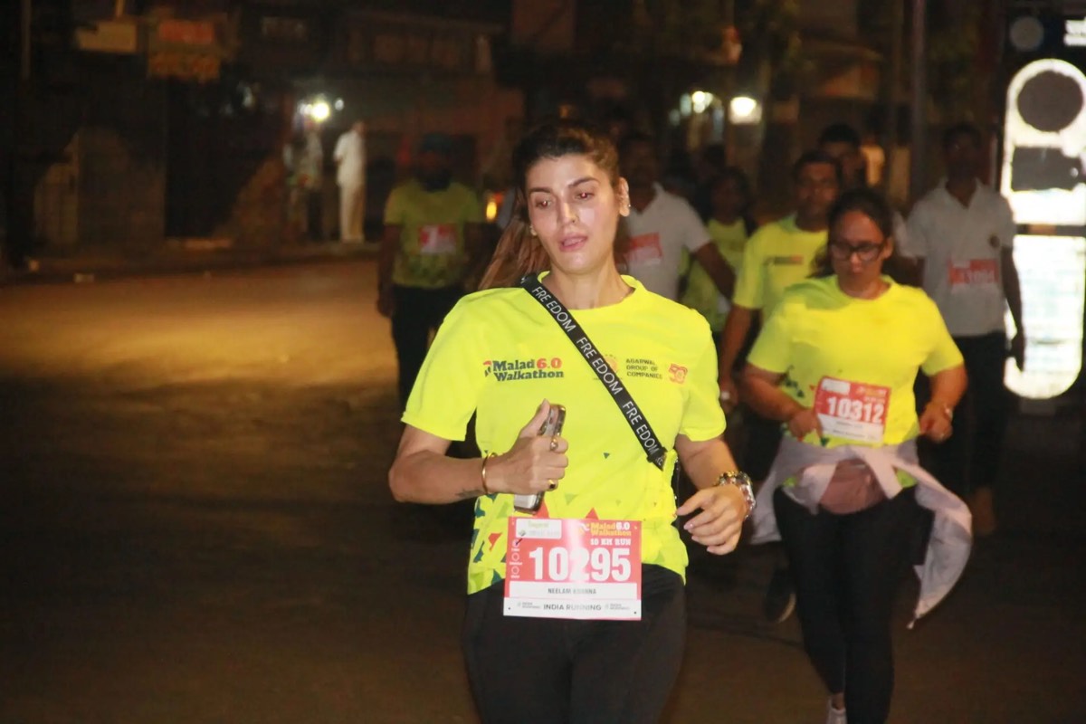 Race morning at Malad Walkathon